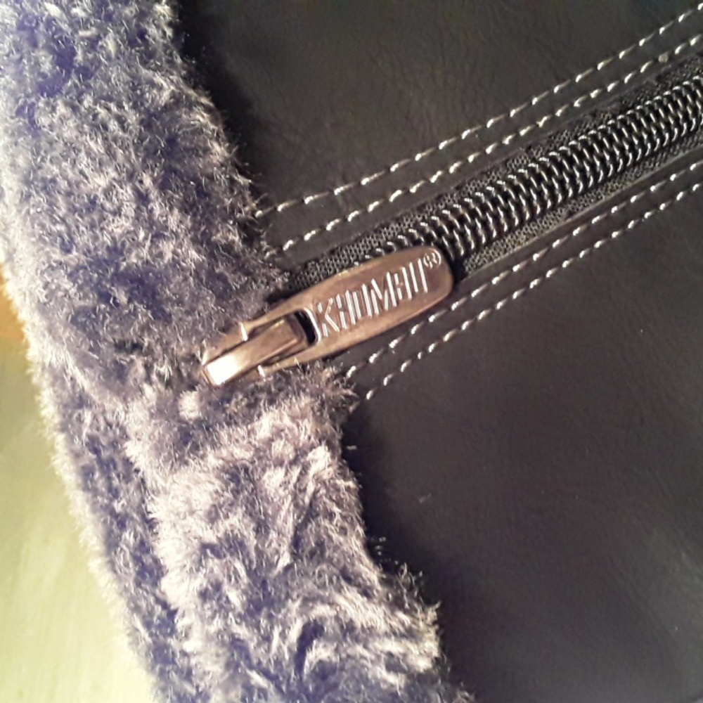 NWOT KHOMBU Addison Ankle Boots Memory Foam zip up Size 9M Black Womens - Picture 3 of 16